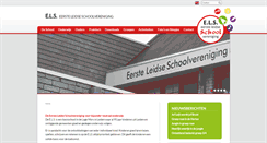 Desktop Screenshot of eersteleidseschool.nl