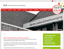 Tablet Screenshot of eersteleidseschool.nl